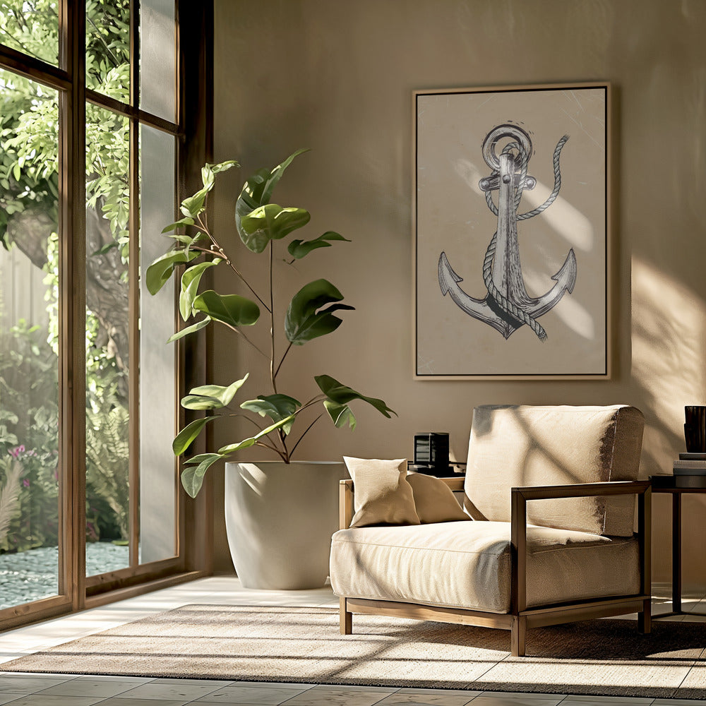 Nautische Ankergeschichte | Poster