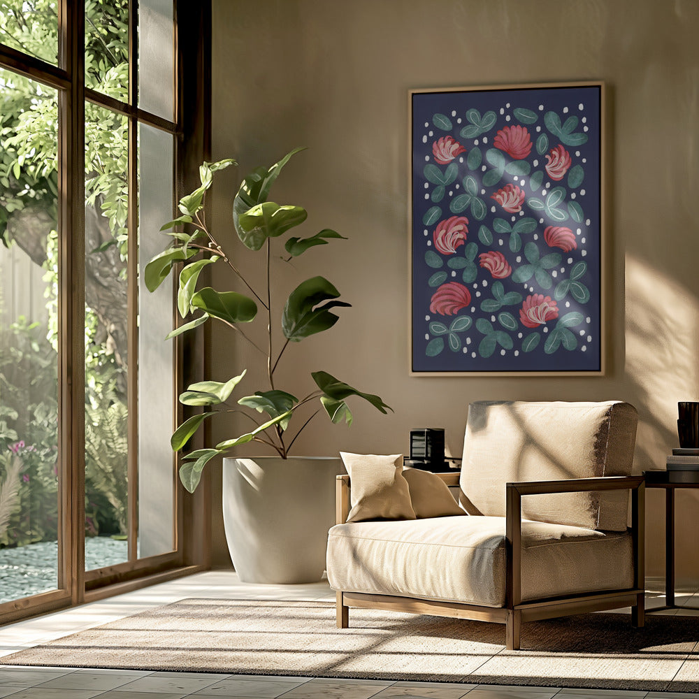 Red flowers III | Poster
