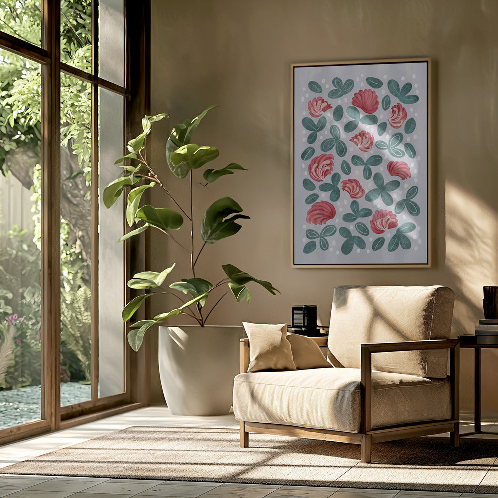 Red flowers III | Poster