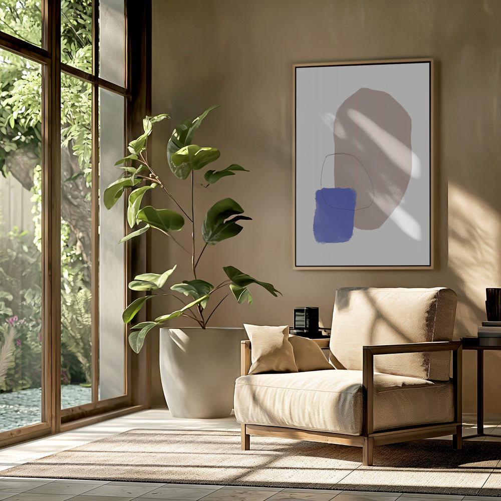 Organic Shapes And Earthy Tones | Poster