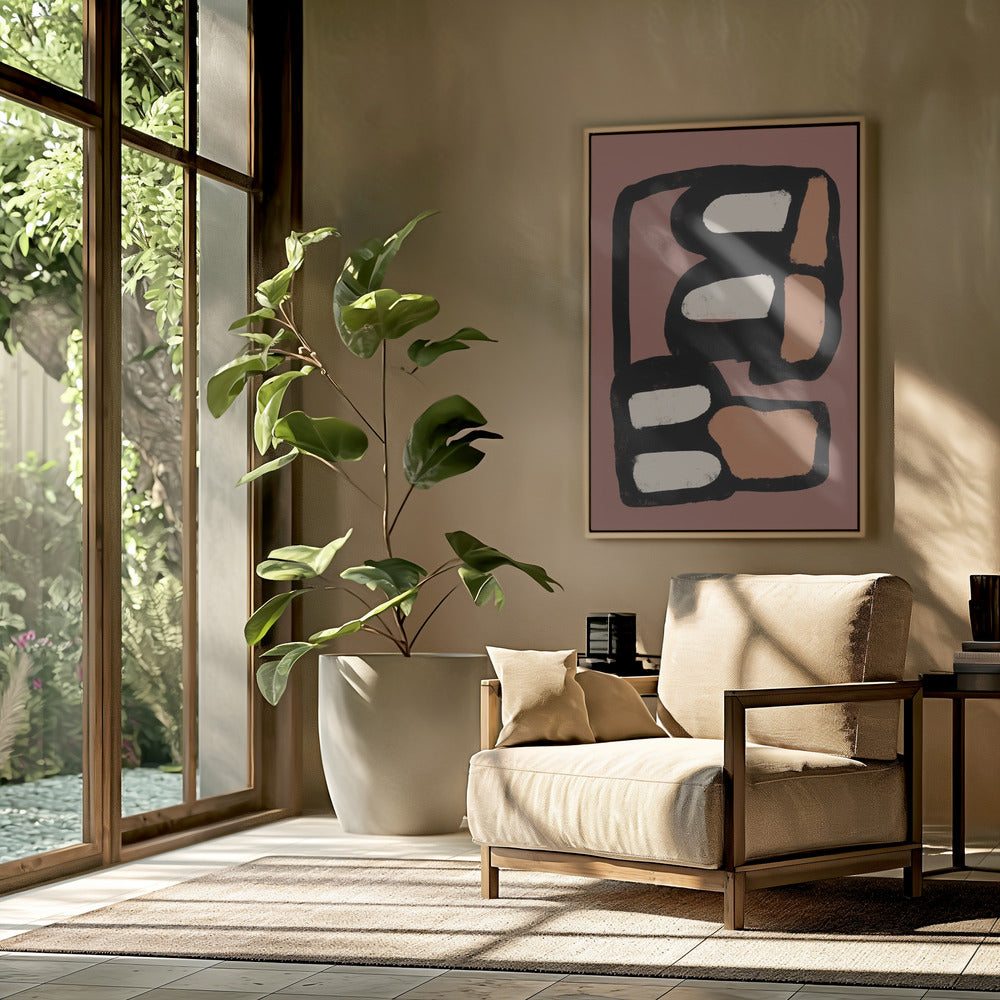 Oval abstract | Poster