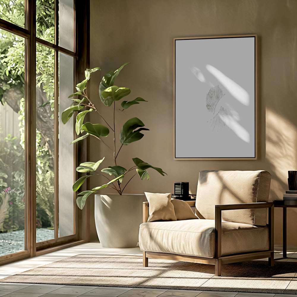 Minimale Blätter | Poster