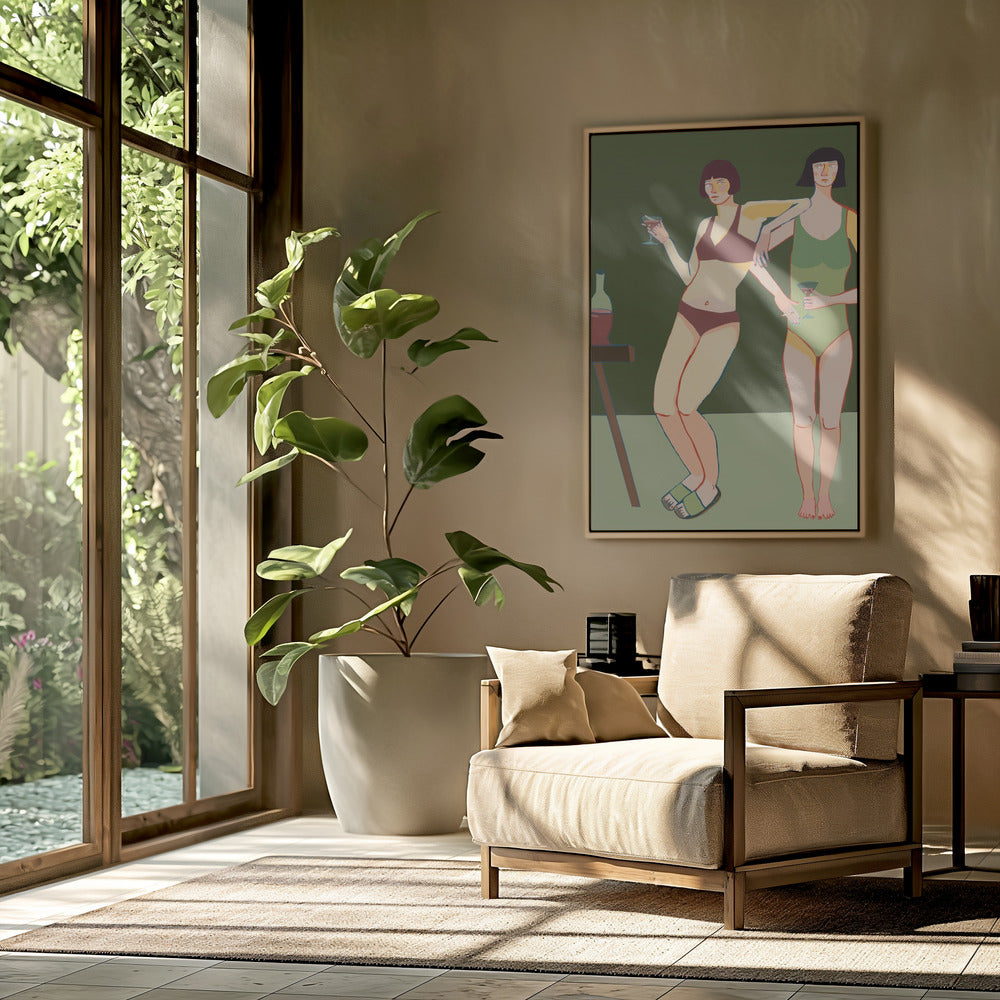 Loungin' Ladies | Poster
