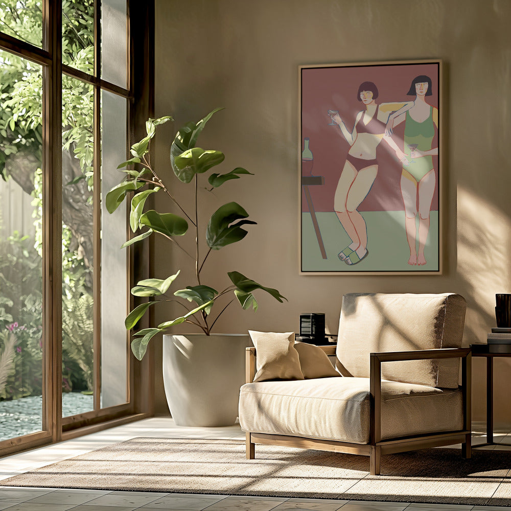 Loungin' Ladies | Poster