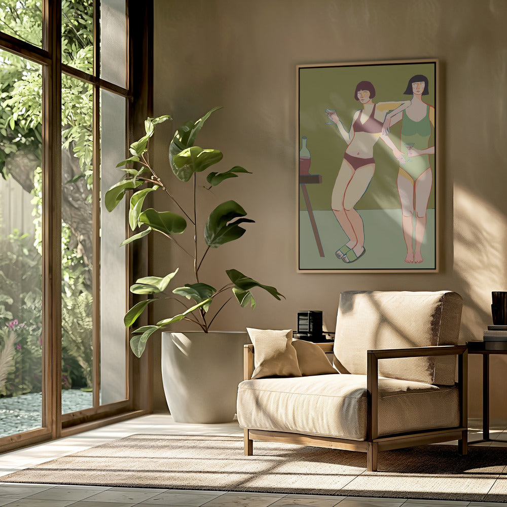 Loungin' Ladies | Poster