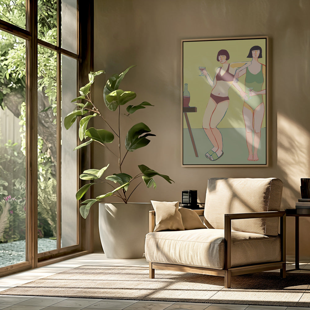 Loungin' Ladies | Poster