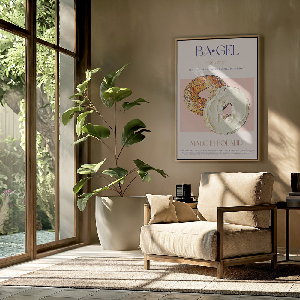 Polnischer Bagel-Genuss | Poster