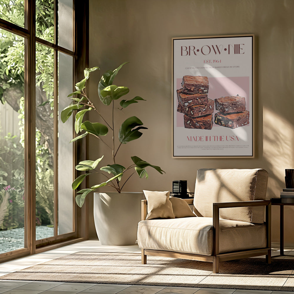 Schoko-Brownies-Genuss | Poster