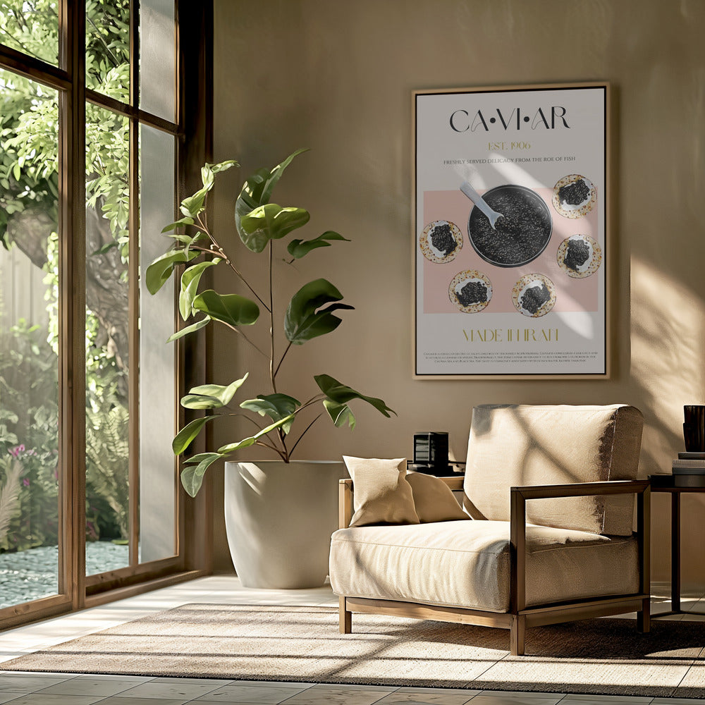 Luxus auf Blini | Poster