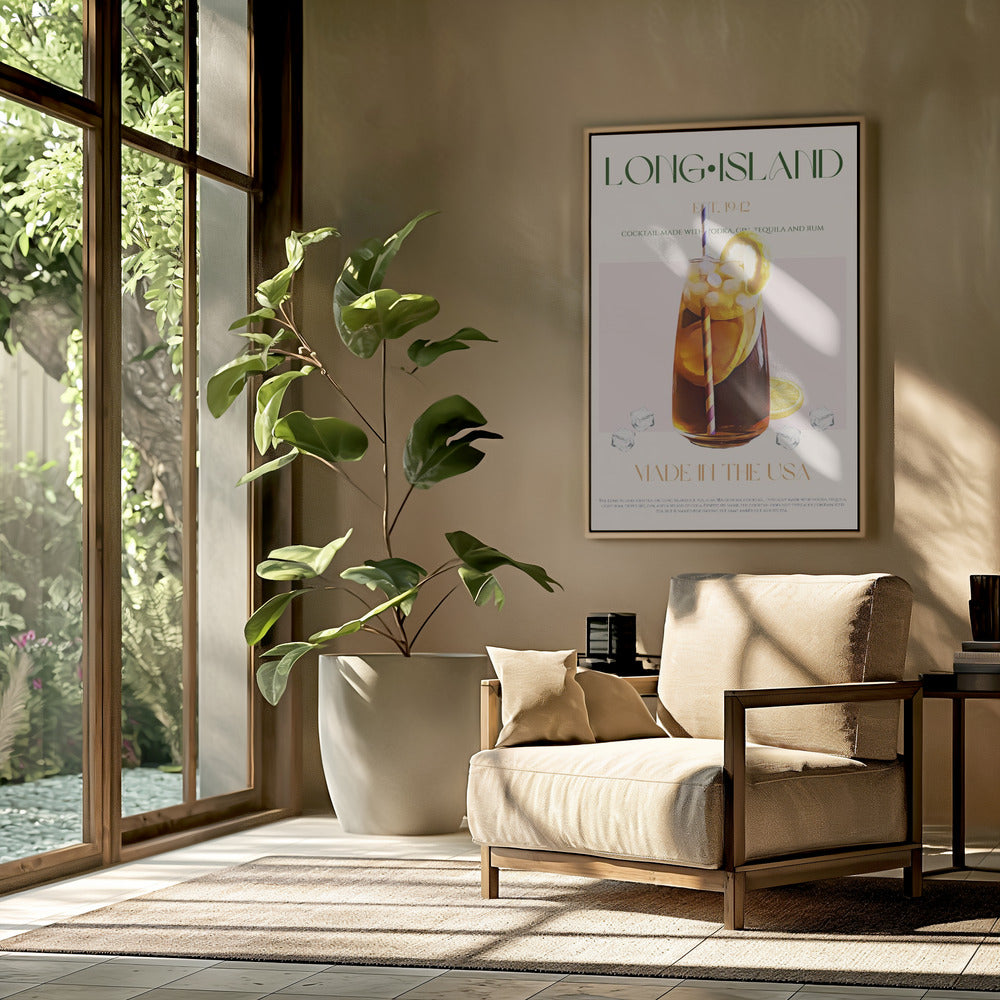 Island Cocktail Delight | Poster