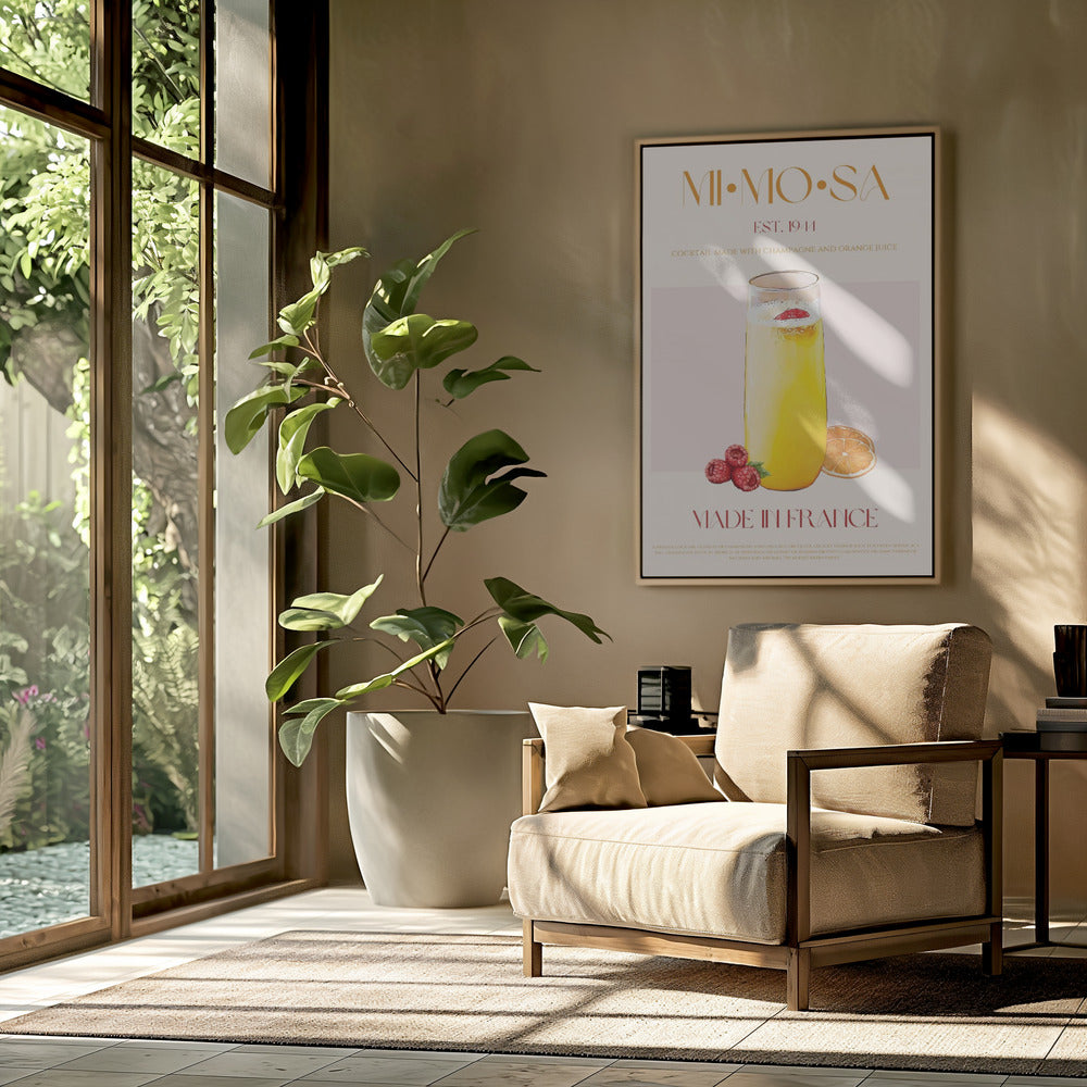 French Sunrise Sip | Poster