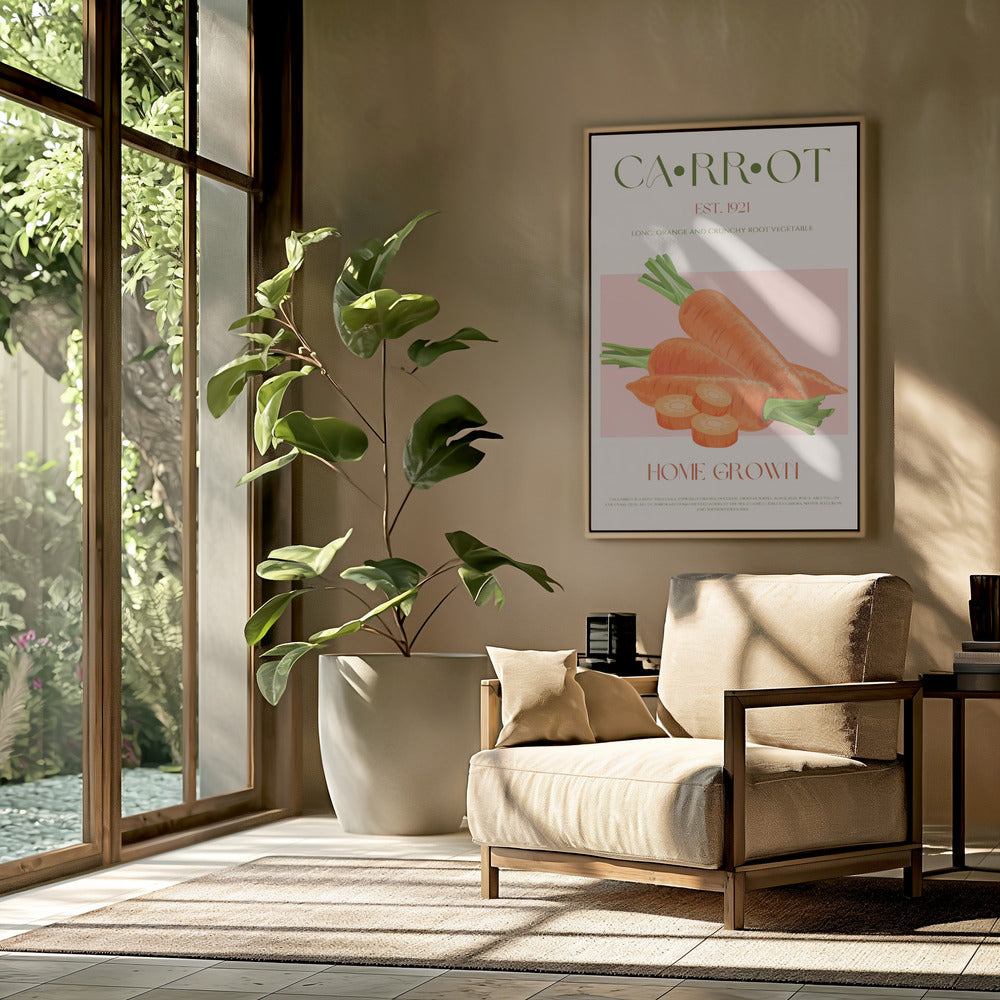 Orangenernte-Charme | Poster
