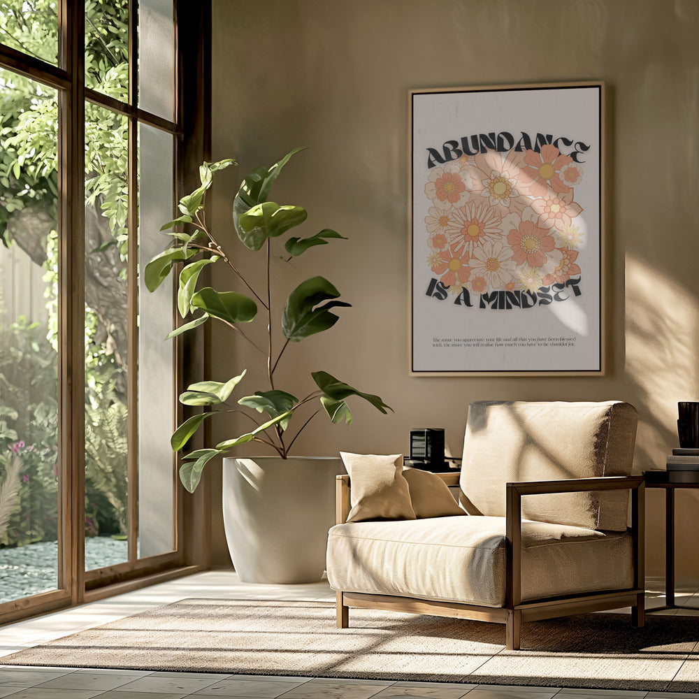 Floral Abundance Vibes | Poster