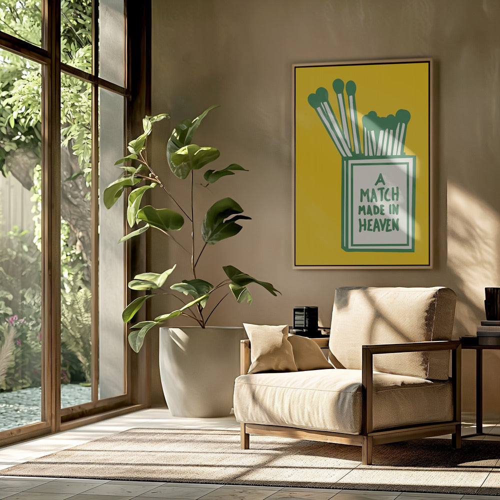 Perfekte Streichholzschachtel | Poster