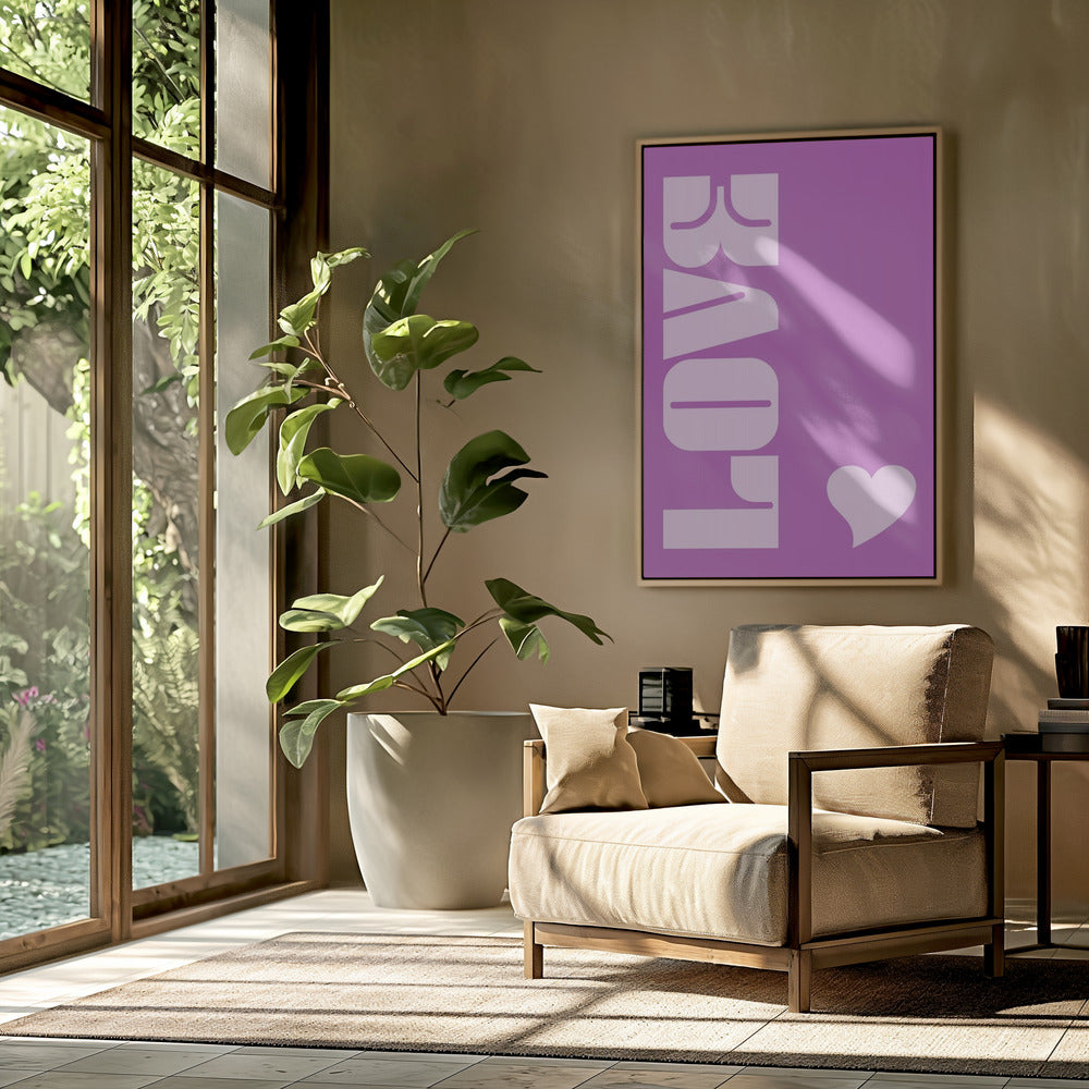 Lila Liebesstimmung | Poster
