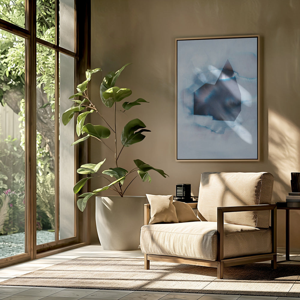 Geometrische Form mit Farbverlauf | Poster