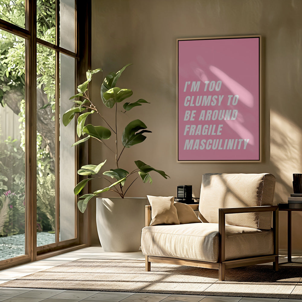 Tollpatschigkeit trifft Zerbrechlichkeit | Poster