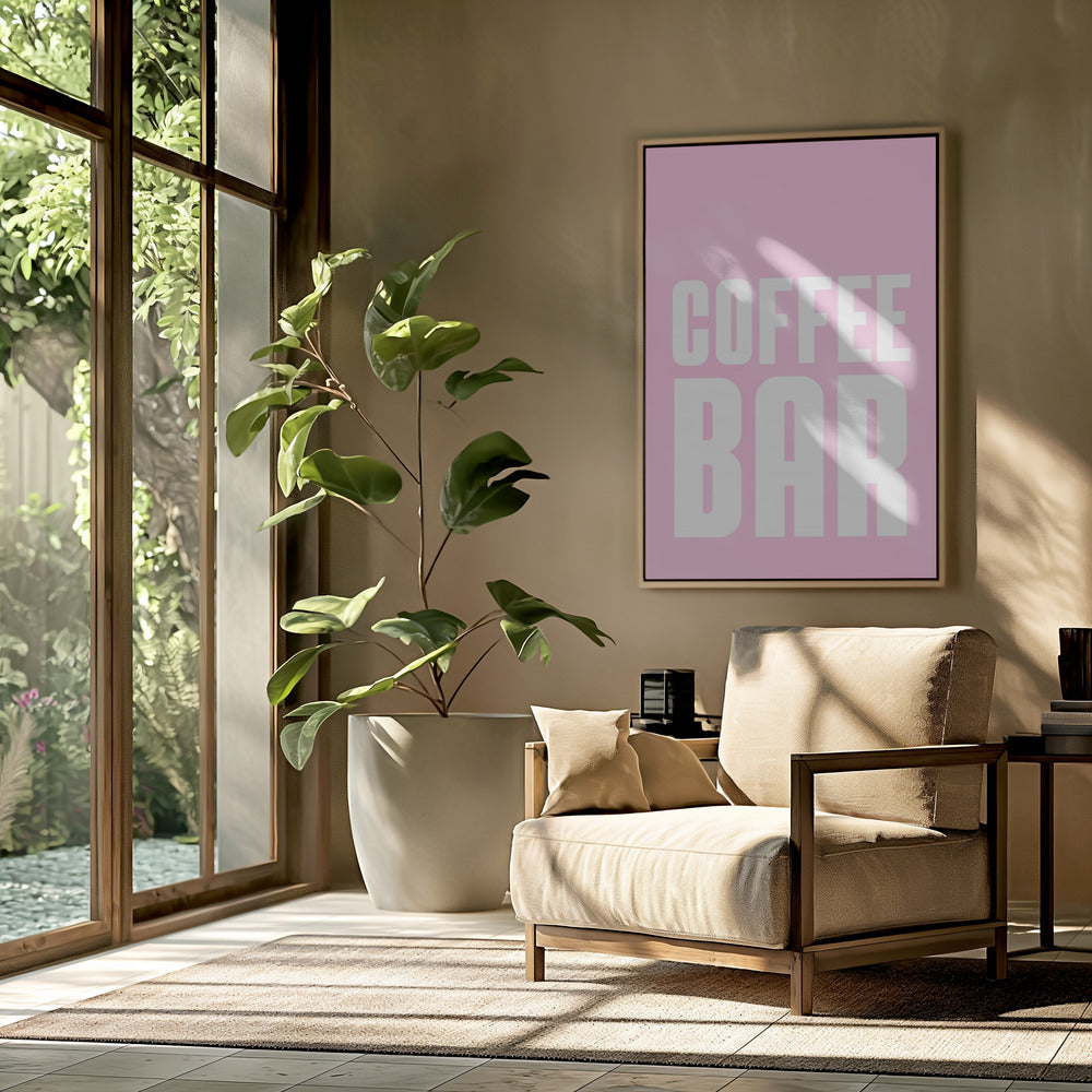 Cafe Vibe Contrast | Poster