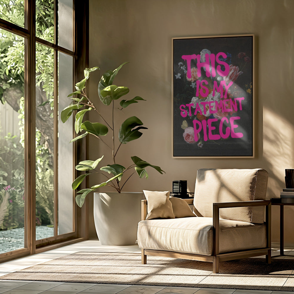 Kräftiges florales Statement | Poster
