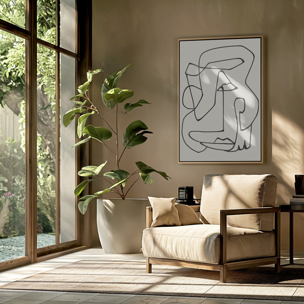 Abstract Line Art | Poster