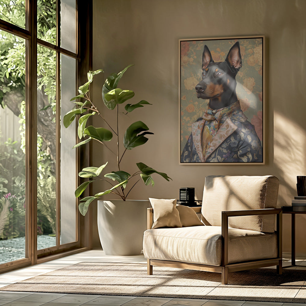 The Distinguished Doberman | Poster