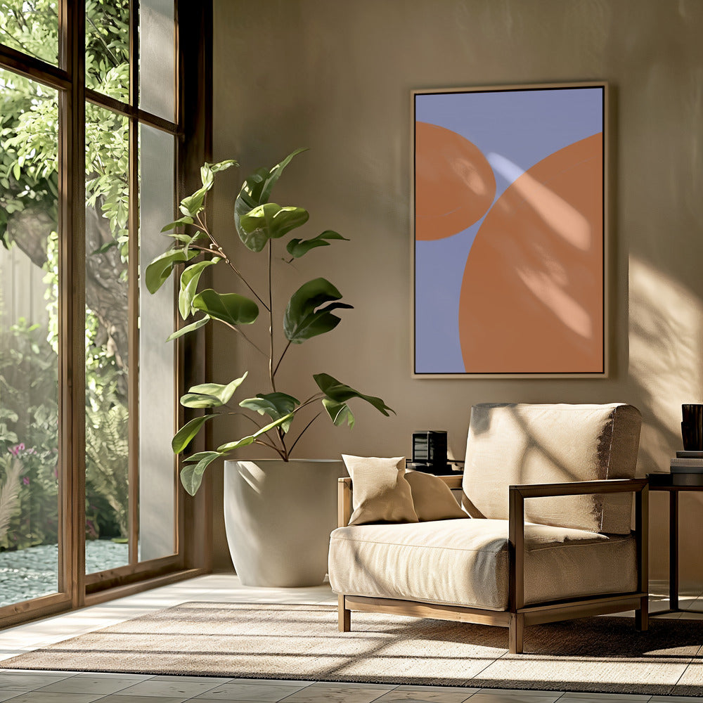 Orange Harmony Bliss | Poster