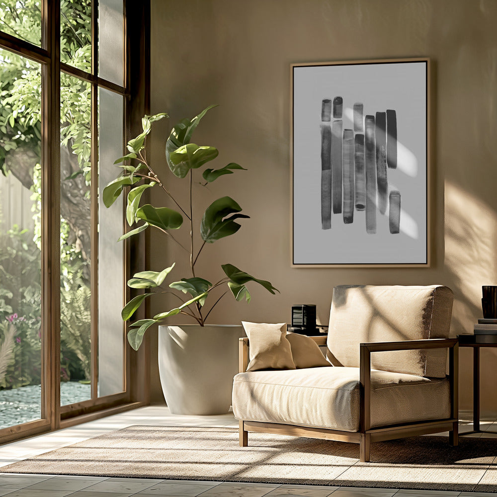02 Verschiedene Striche 01 18x24 | Poster