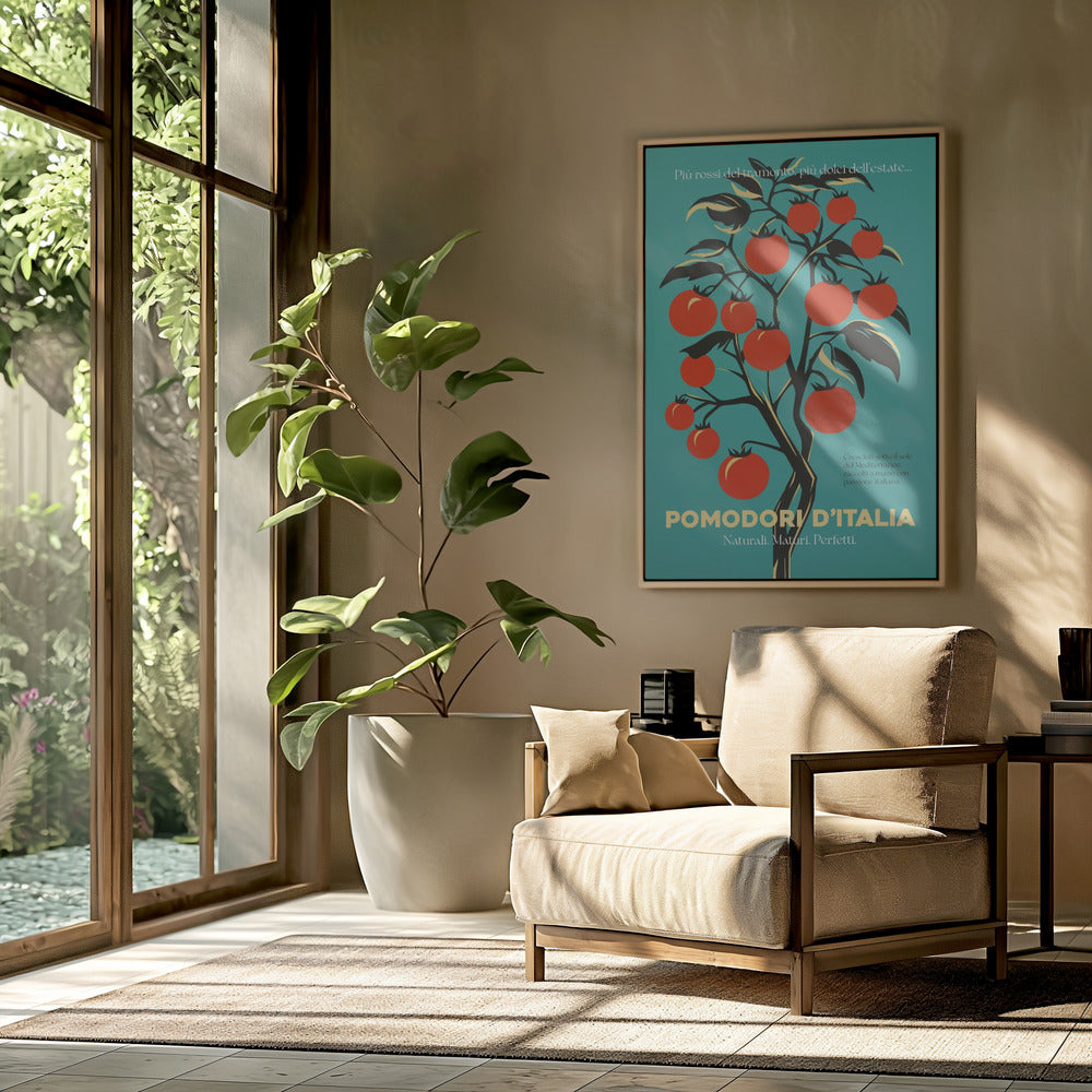 Leuchtend rote Tomaten | Poster