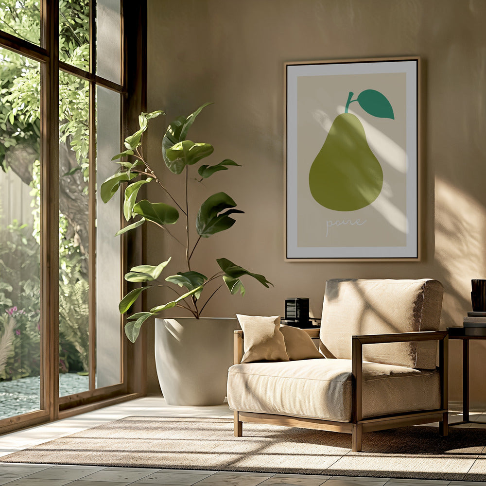 La Poire (Dunkelgrün) | Poster