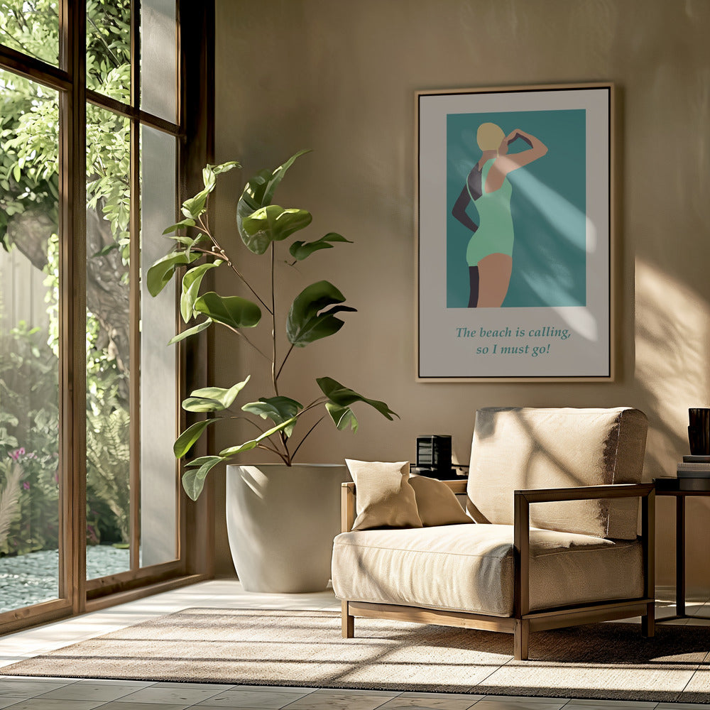 Vintage Schwimmer Poster | Poster