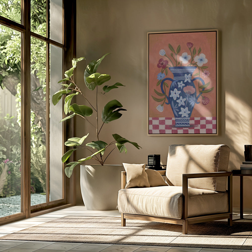 Vase Wild Flowers Bouquet | Poster