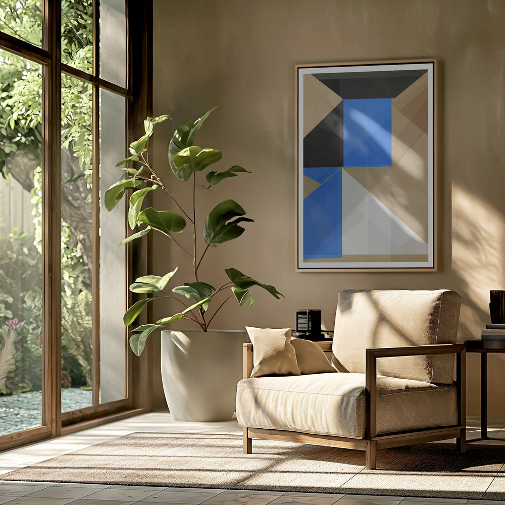 Kobaltgeometrie | Poster