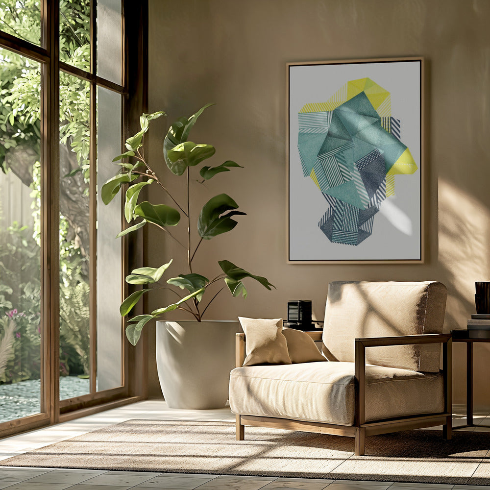 Polygonale Form V. | Poster