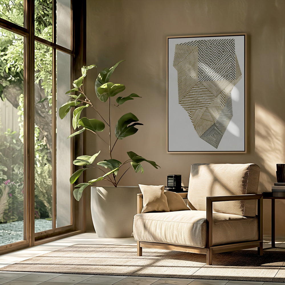 Polygonale Form II. | Poster