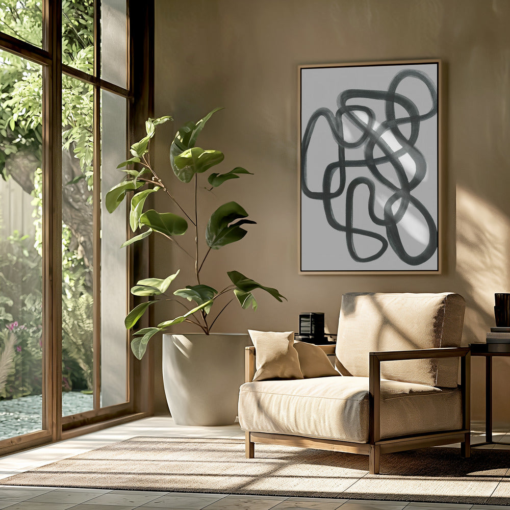 Abstract in Black | Poster