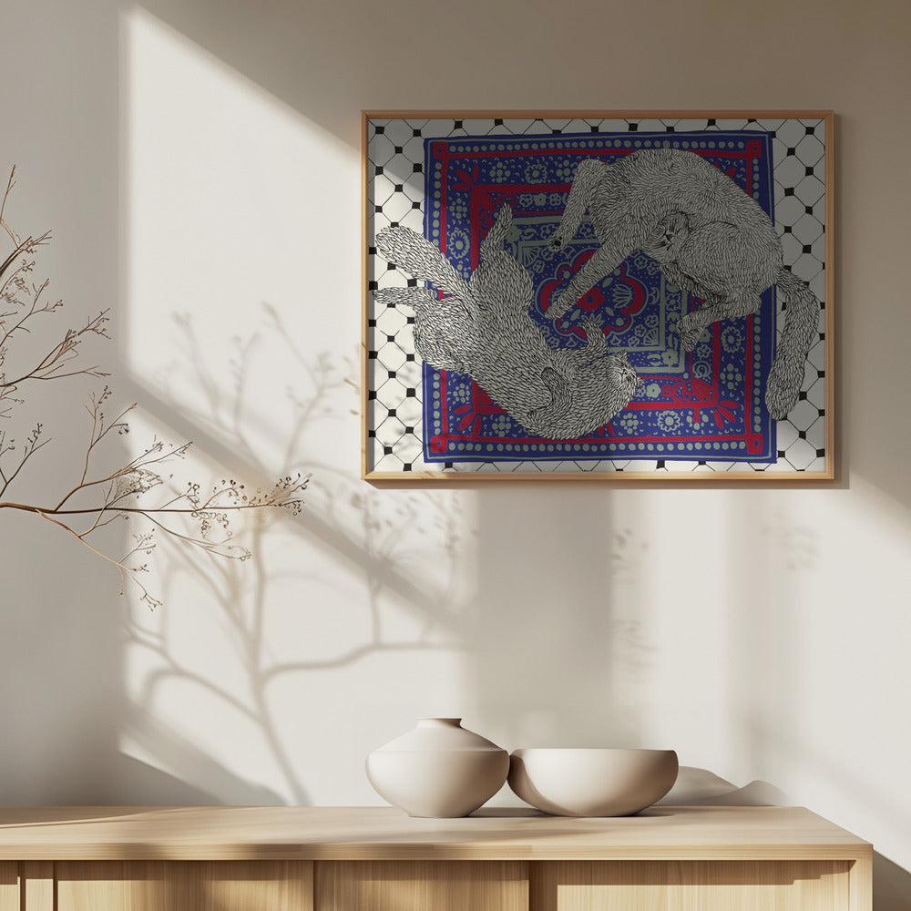 Schlafende Katzen | Poster