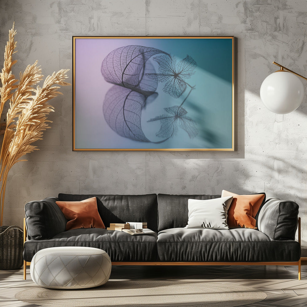 Geschichte von Blatt und Blume | Leinwand