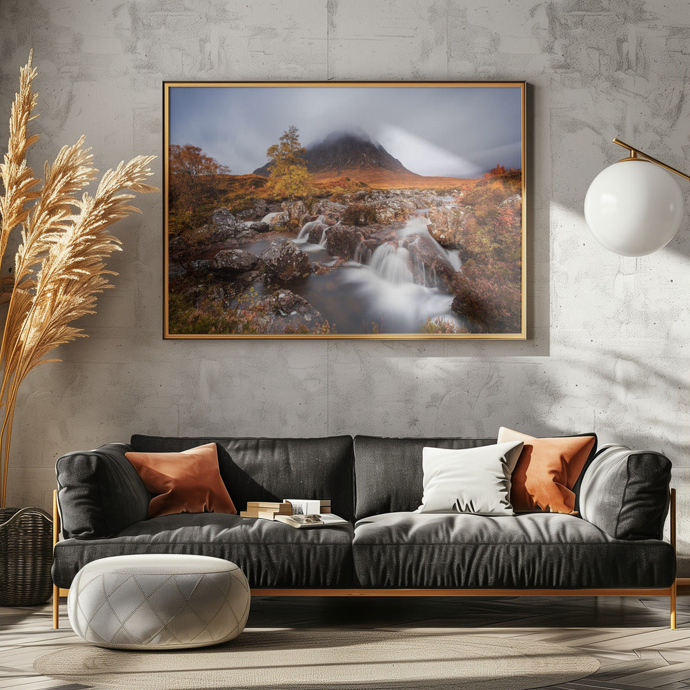 Herbst im Glencoe | Leinwand