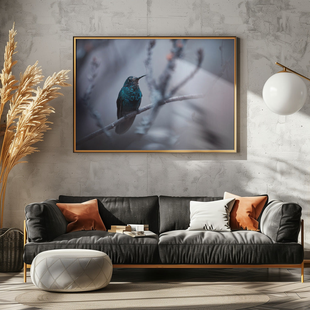 Elektrisches Blau | Leinwand
