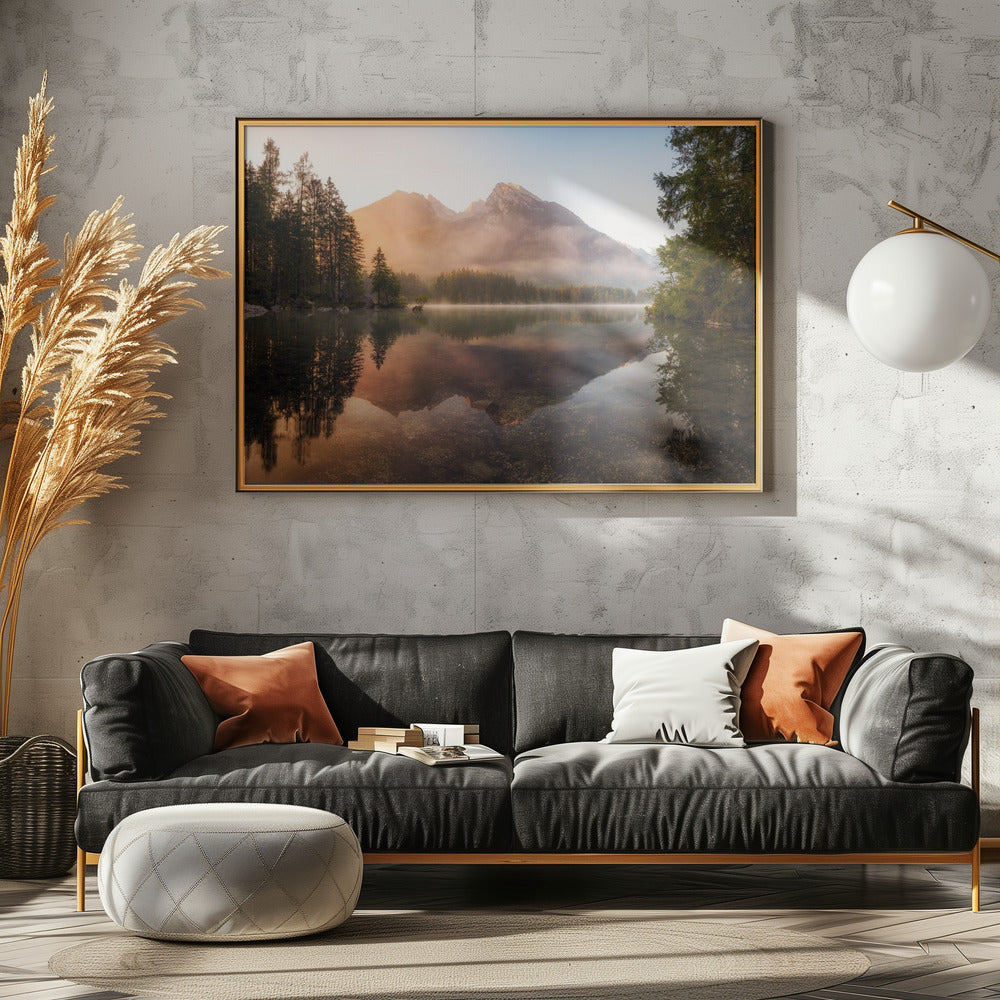 Leuchtender Nebel | Leinwand