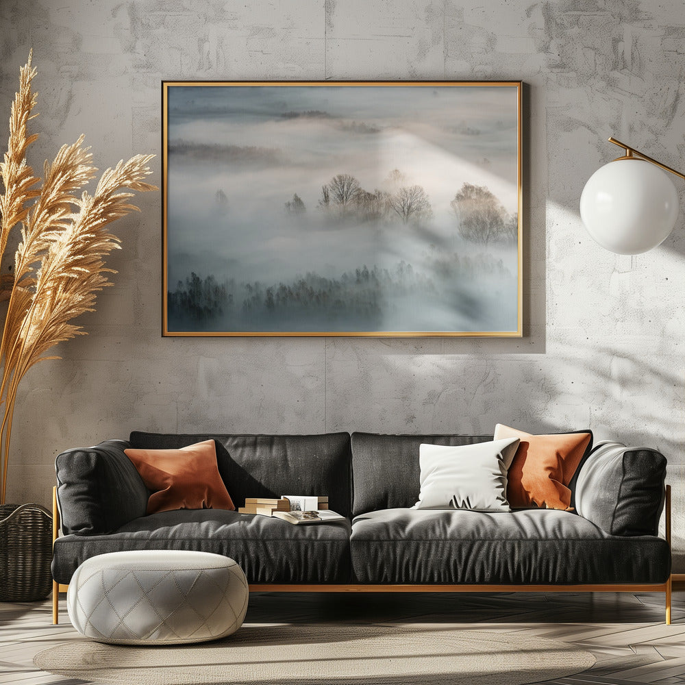 Winter fog | Poster