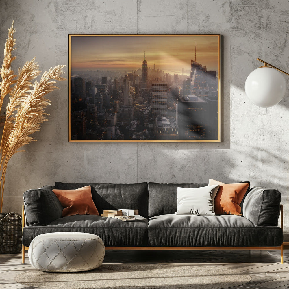 Manhattan's light | Poster
