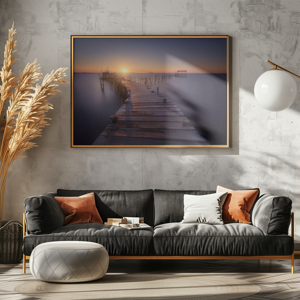 Das letzte Dock | Leinwand