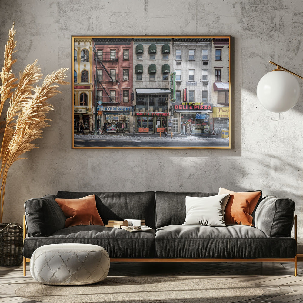 A cold day in NY | Poster