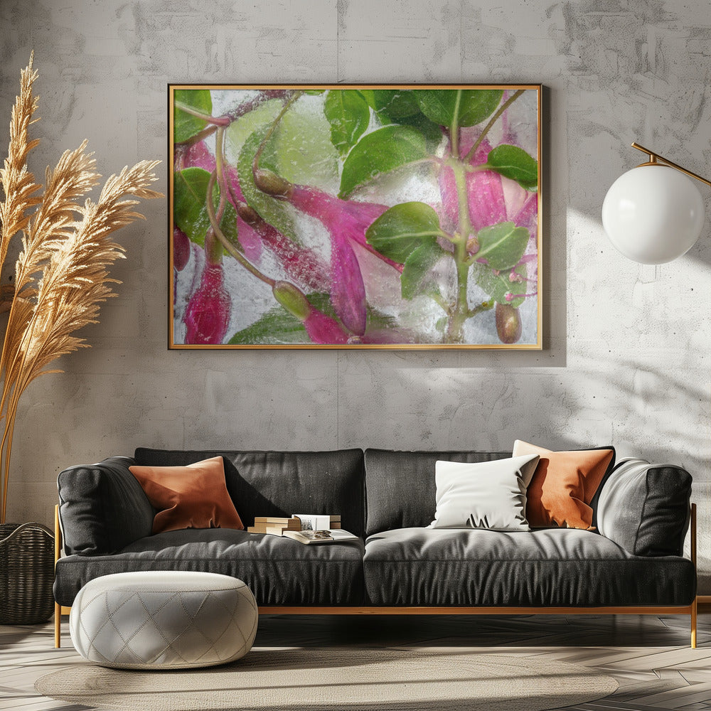 Fuchsia Freeze | Leinwand