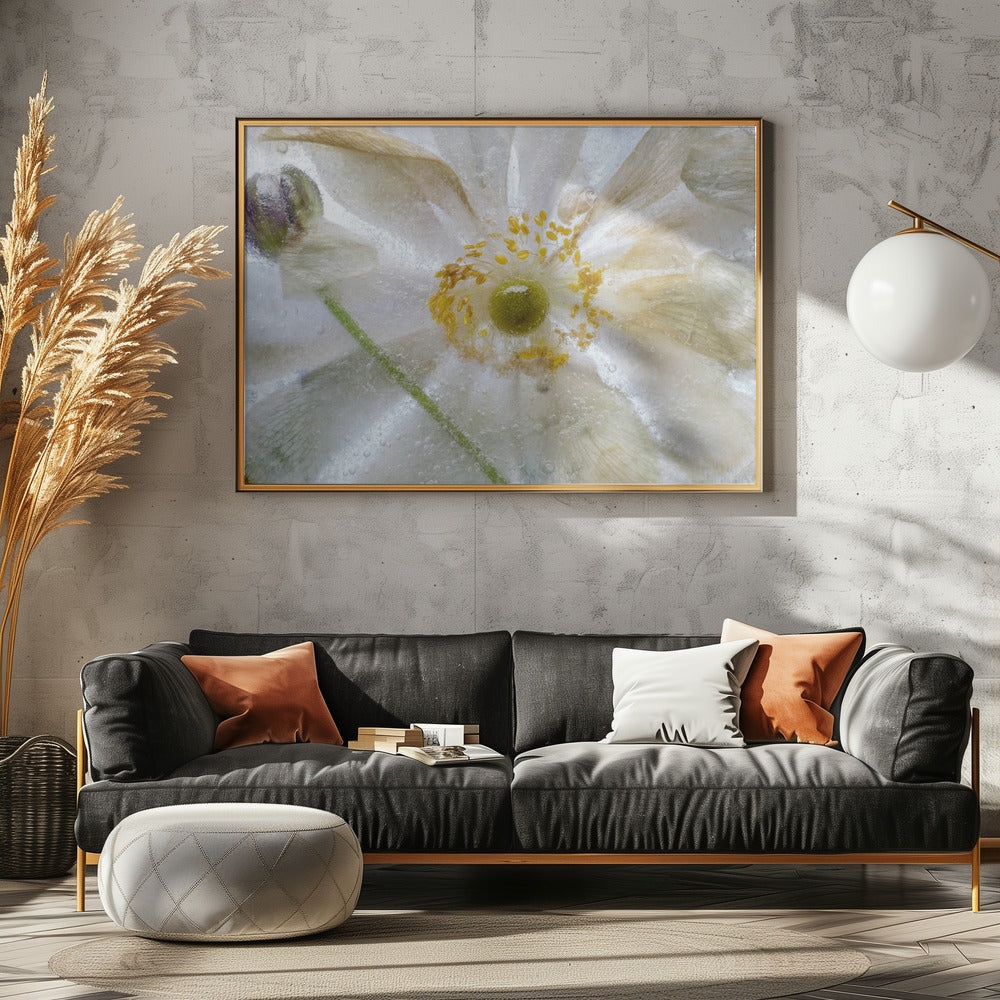 Florales Einfrieren | Leinwand