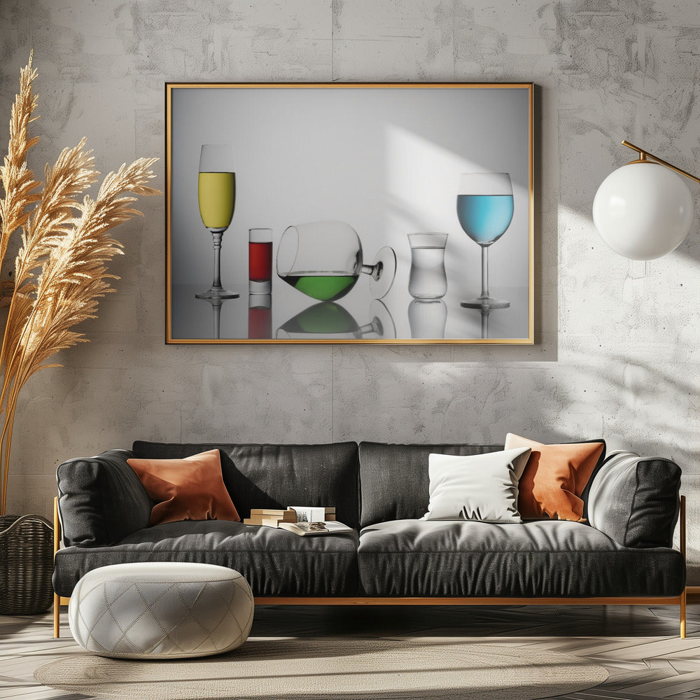 Farbe flüssig | Leinwand