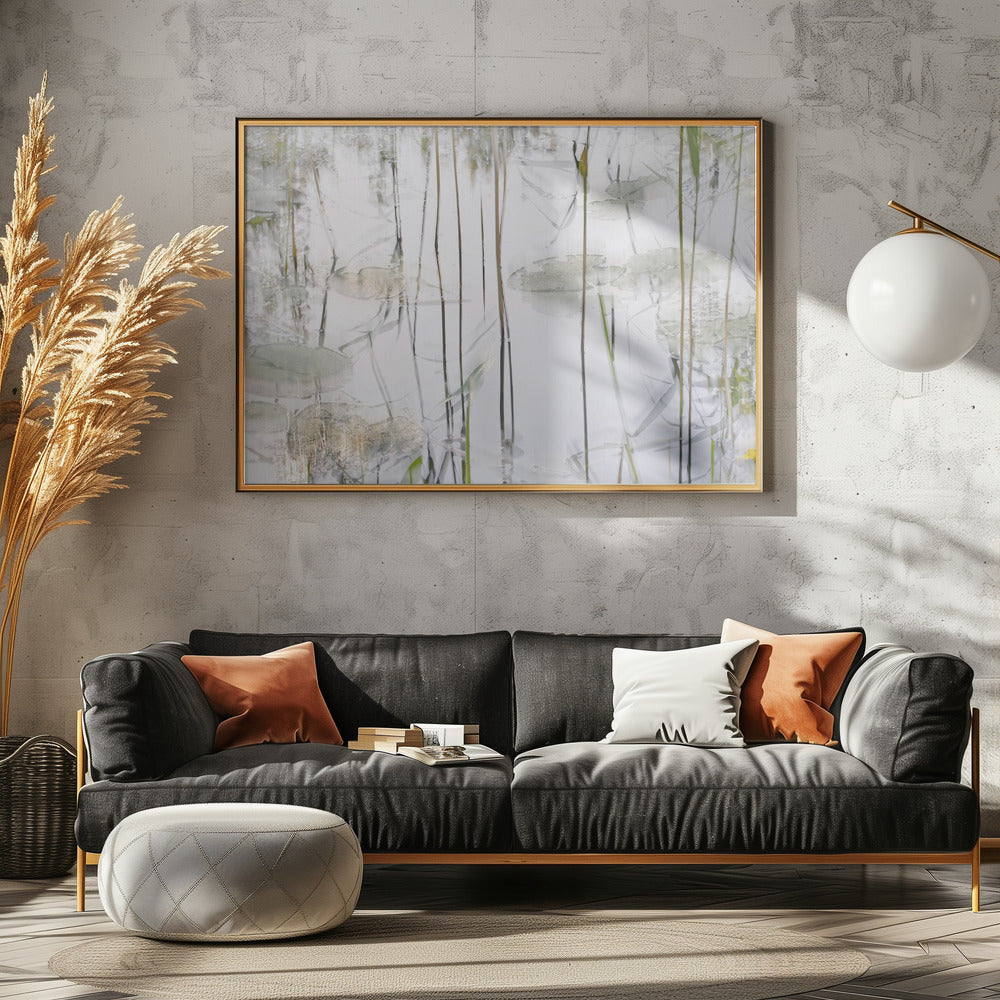Lilienblätter | Leinwand