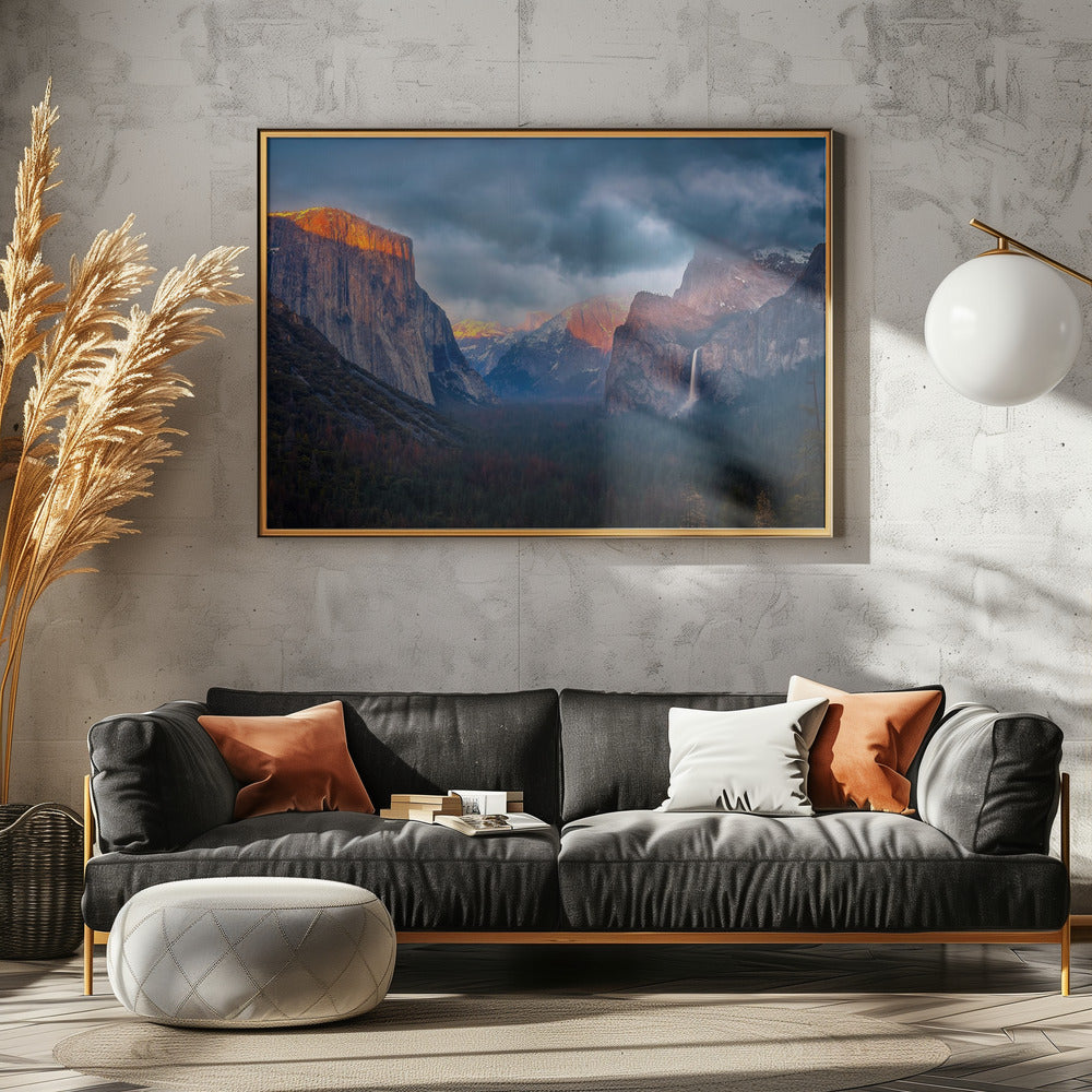 Das Yin und Yang von Yosemite | Leinwand