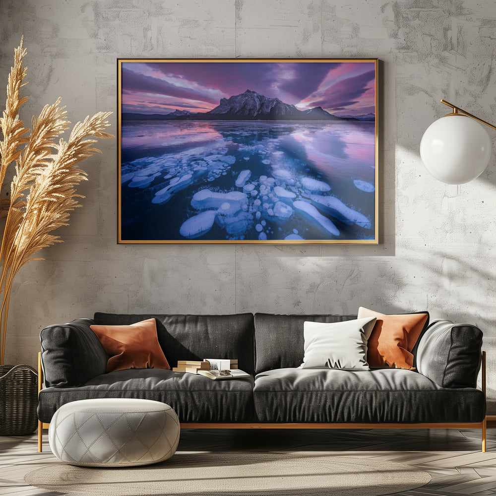 Abraham Lake 3 | Leinwand